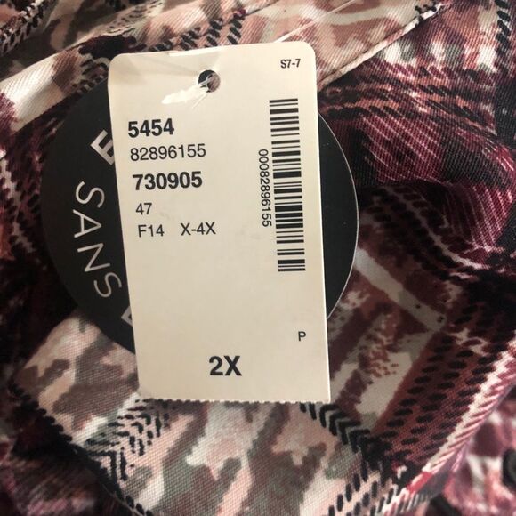 𝅺Pennington’s Button Down Shirt Size 2x - Picture 5 of 7